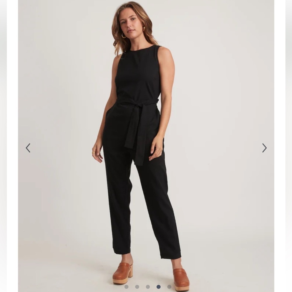 Marine Layer Eloise Belted Jumpsuit